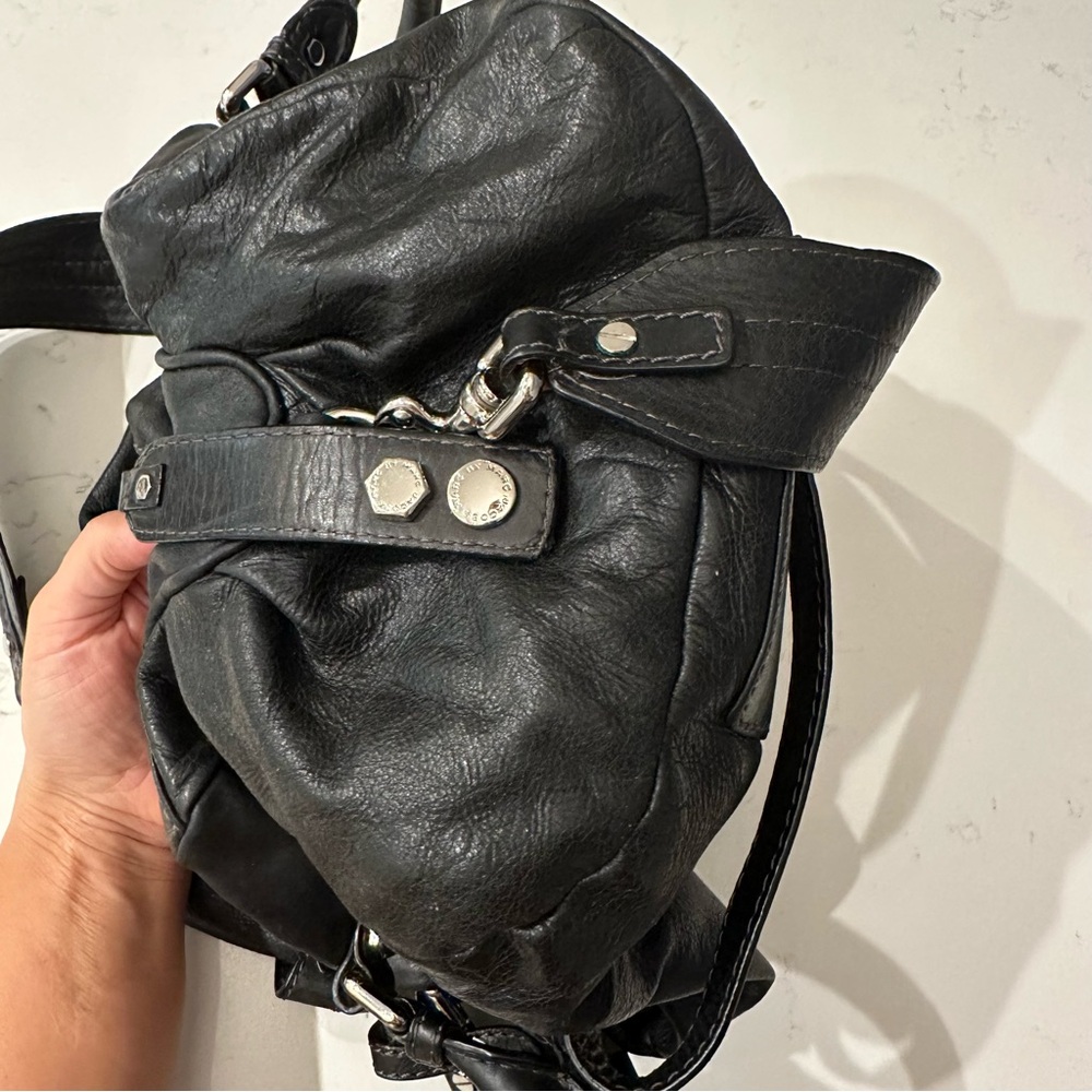 Marc By Marc Jacobs Black Leather Shoulder Bag - Picture 5 of 8